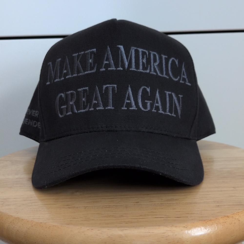 Black Authentic MAGA Cap
